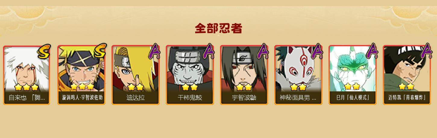 HYEY41186火影忍者账号详情图2 HYEY41186火影忍者账号详情图2