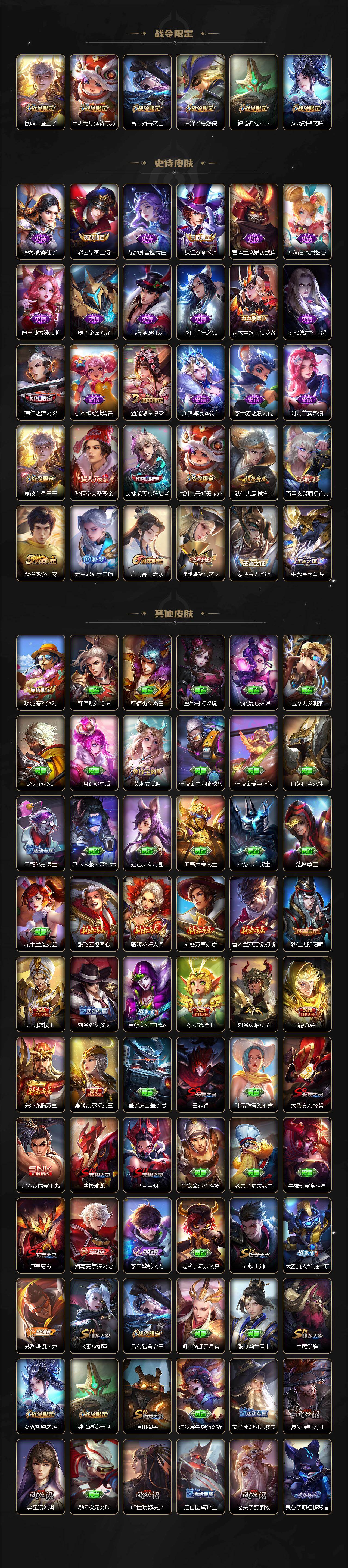 WZXS449434王者荣耀账号详情图3