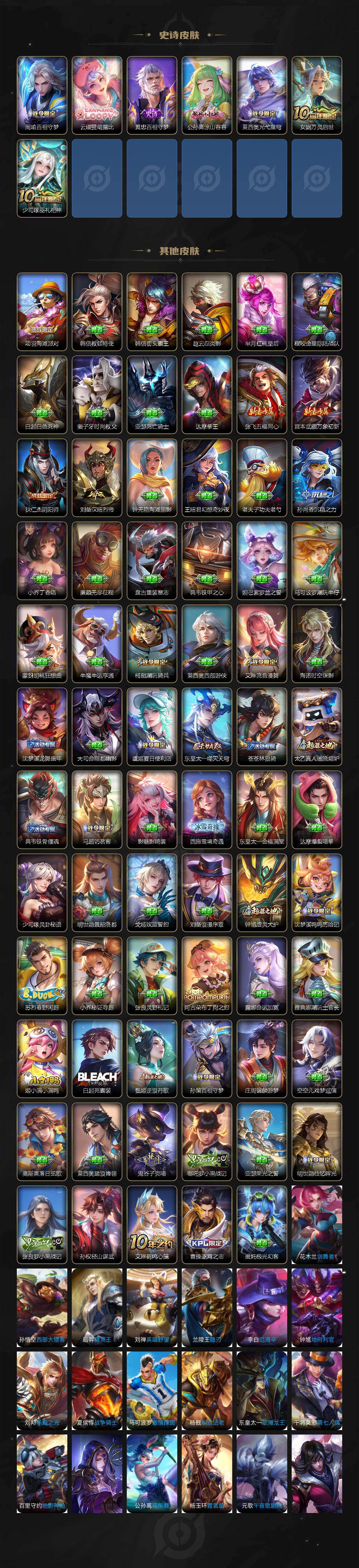 WZLE421211王者荣耀账号详情图3