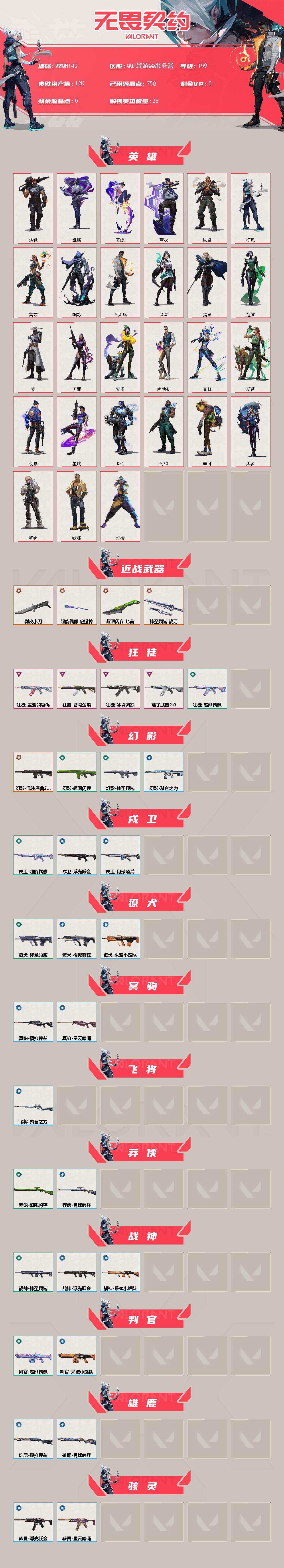 WWQEY41713无畏契约账号详情图2