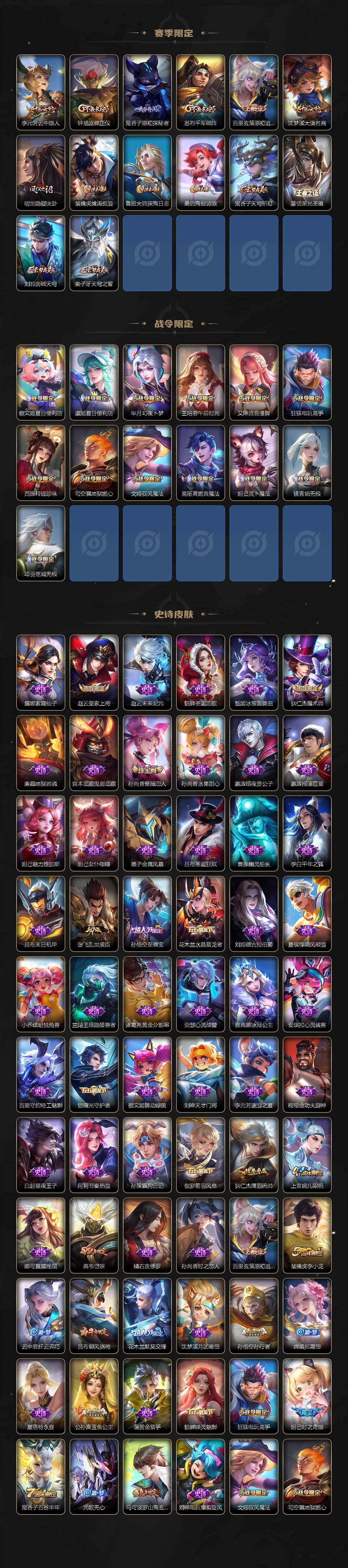 WZLX463395王者荣耀账号详情图3 WZLX463395王者荣耀账号详情图3