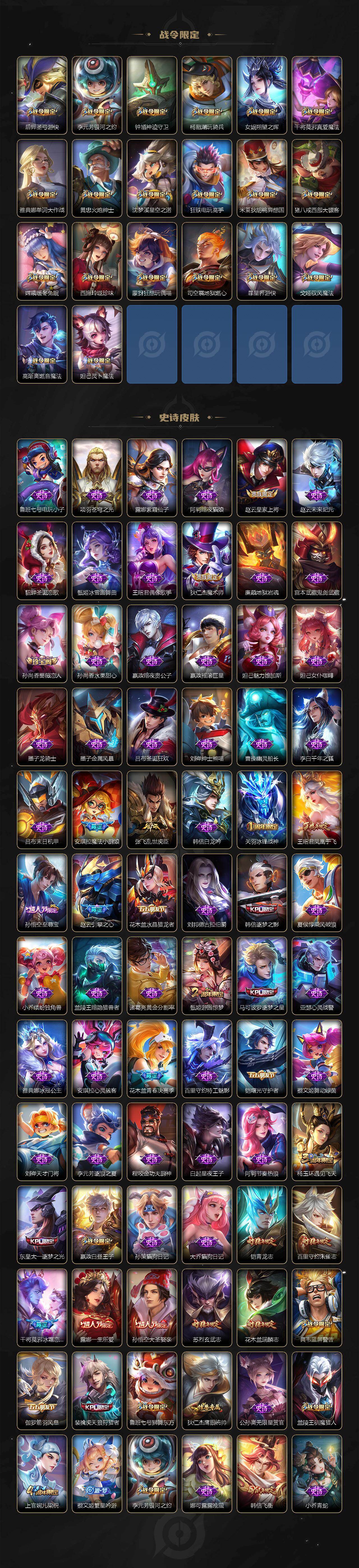 WZ03423998王者荣耀账号详情图5