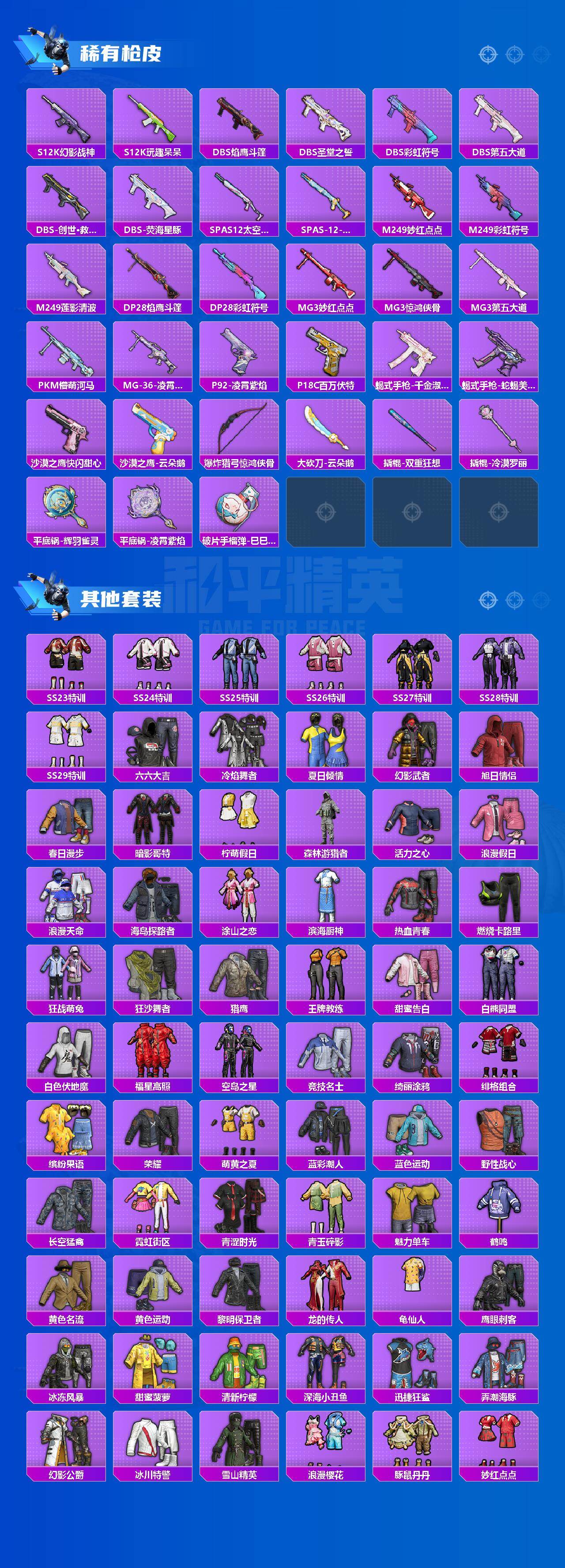 HPQYYX417085和平精英账号详情图4 HPQYYX417085和平精英账号详情图4