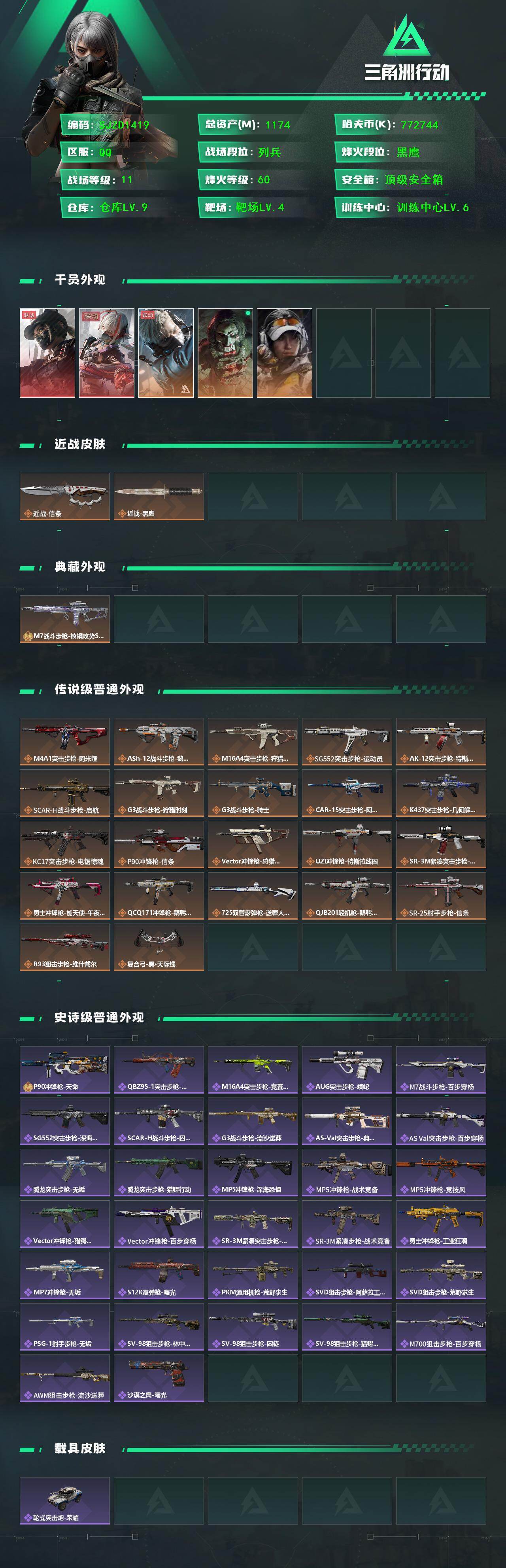 SJZEY46039三角洲行动账号详情图2