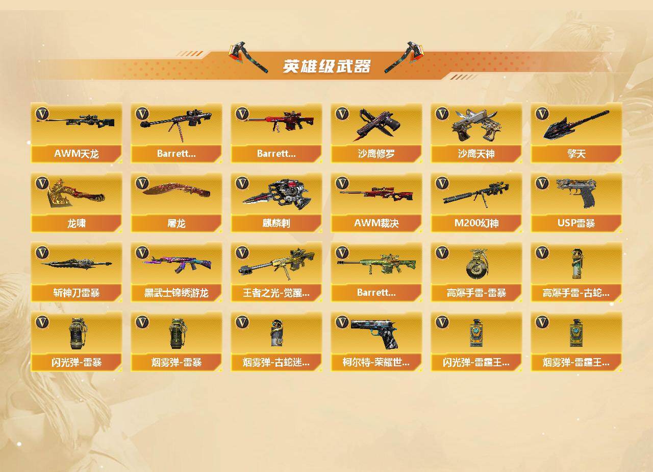 CFCMW422112穿越火线账号详情图3