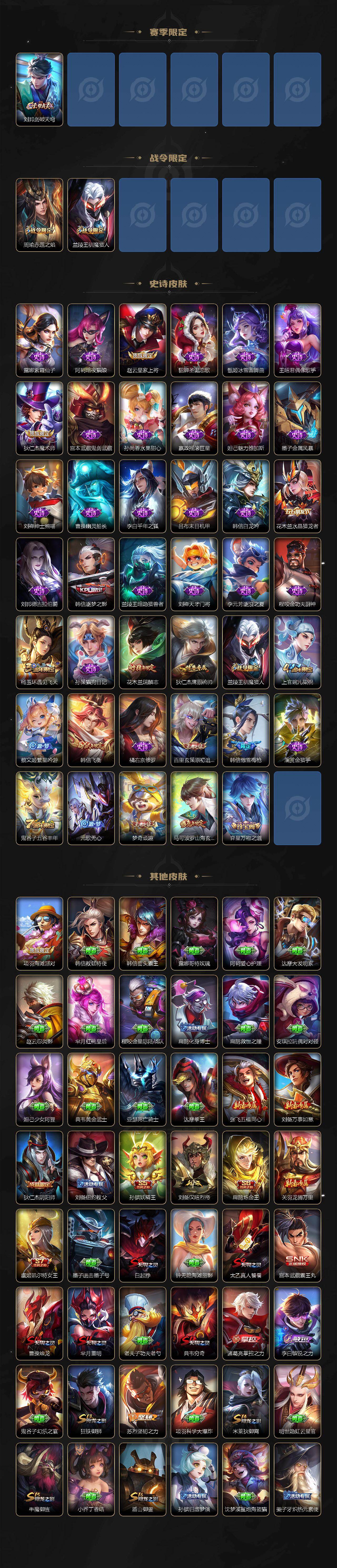 WZCMW421360王者荣耀账号详情图3 WZCMW421360王者荣耀账号详情图3