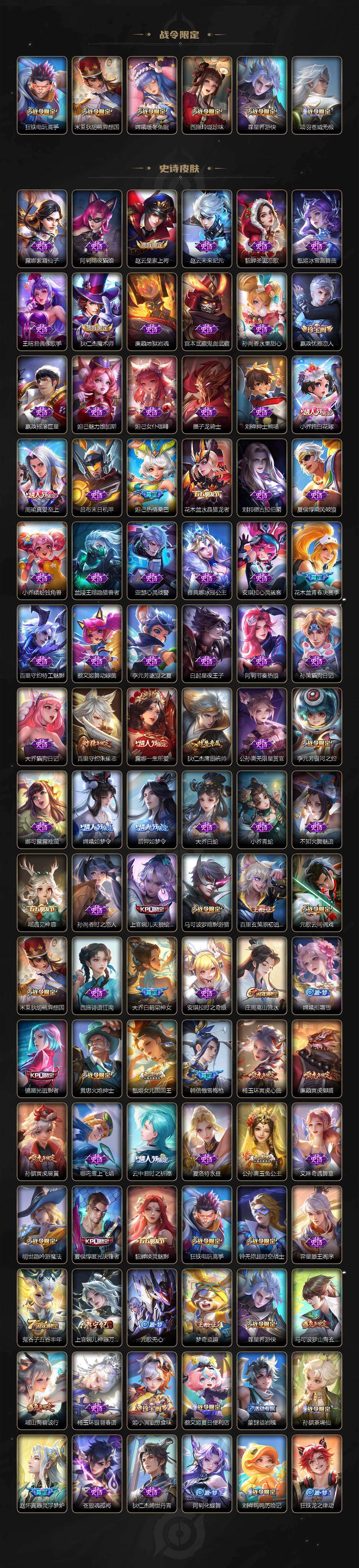 WZ03424001王者荣耀账号详情图4