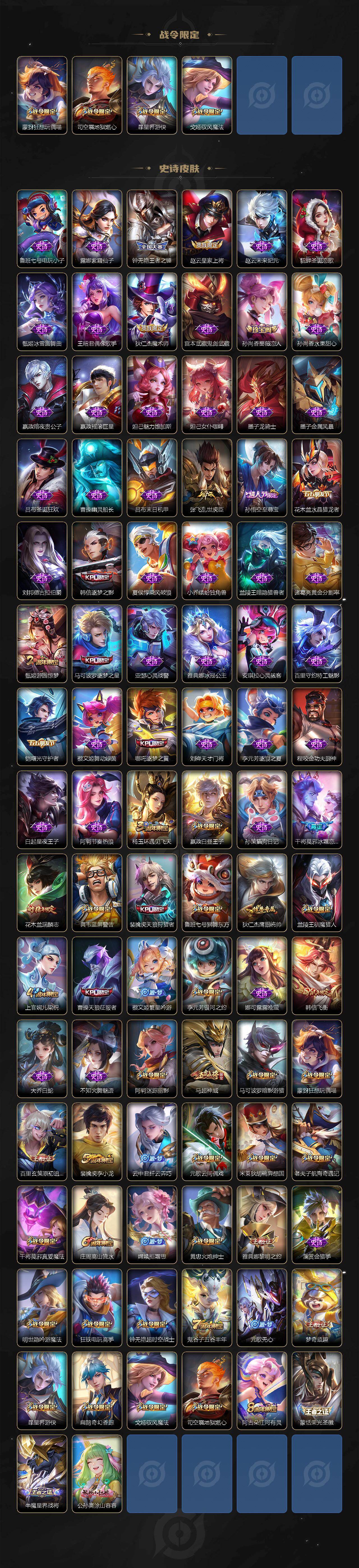 WZ03431814王者荣耀账号详情图4 WZ03431814王者荣耀账号详情图4