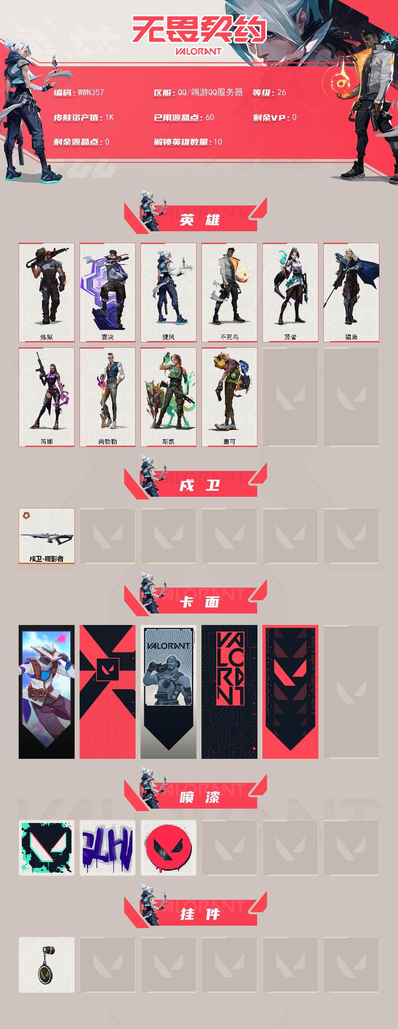 WWQEY42350无畏契约账号详情图2