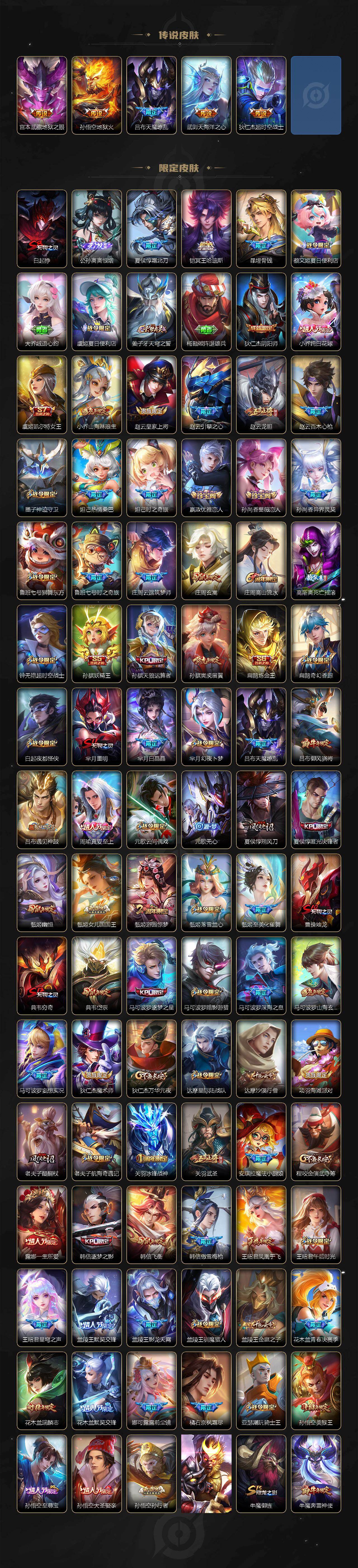 WZ03430437王者荣耀账号详情图3