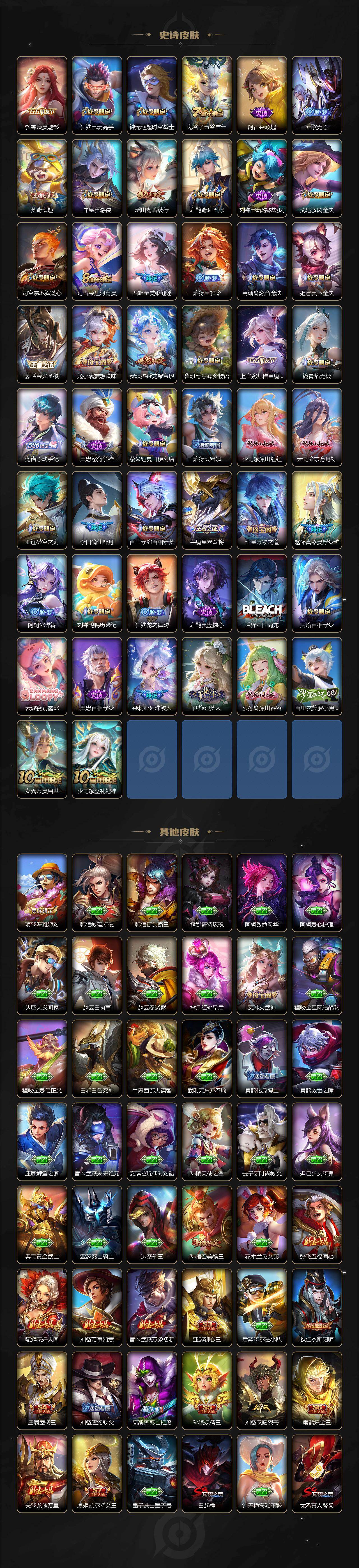 WZ03430910王者荣耀账号详情图7 WZ03430910王者荣耀账号详情图7