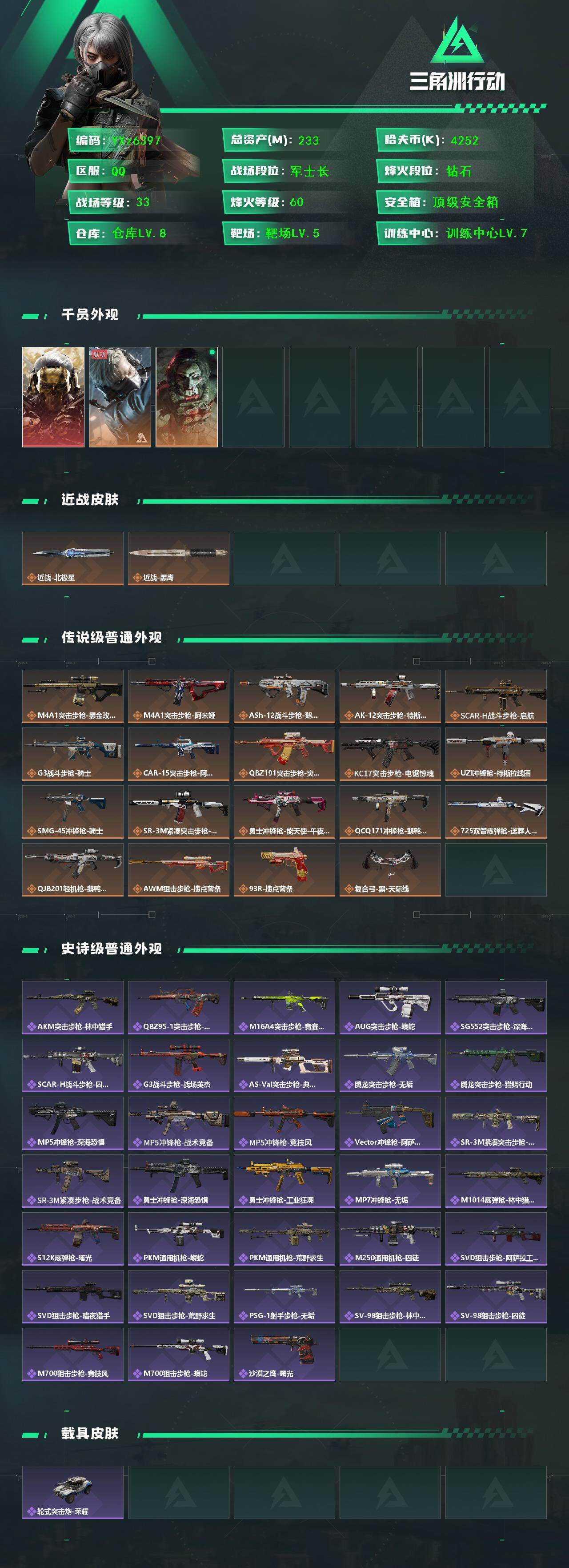 SJZCMW49047三角洲行动账号详情图2