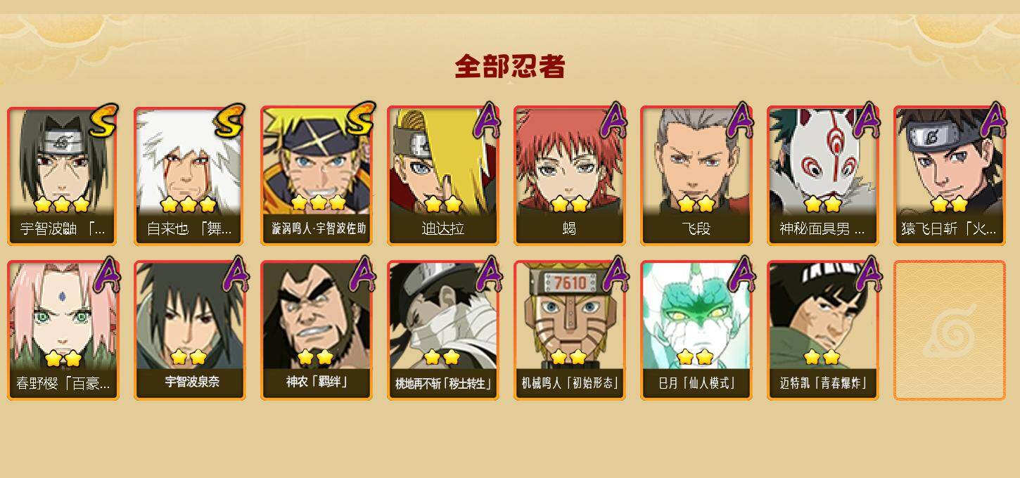 HYEY41728火影忍者账号详情图2