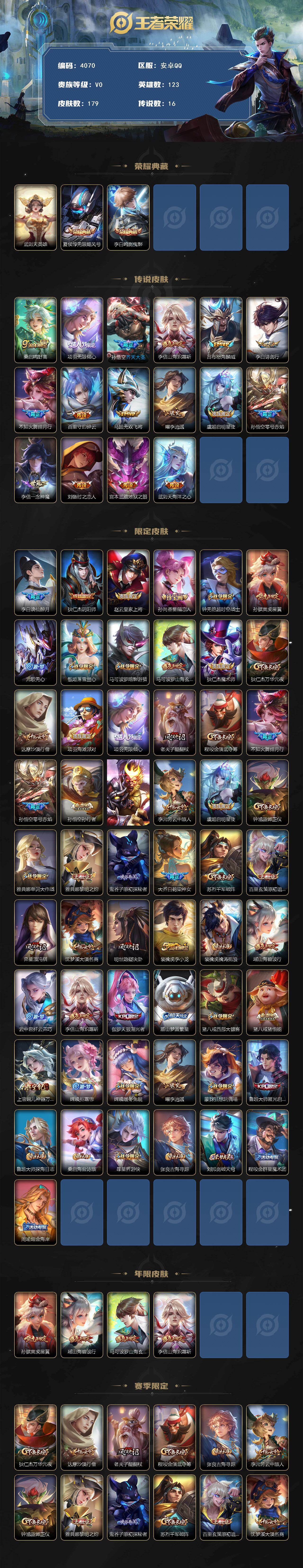 WZJZ442758王者荣耀账号详情图2