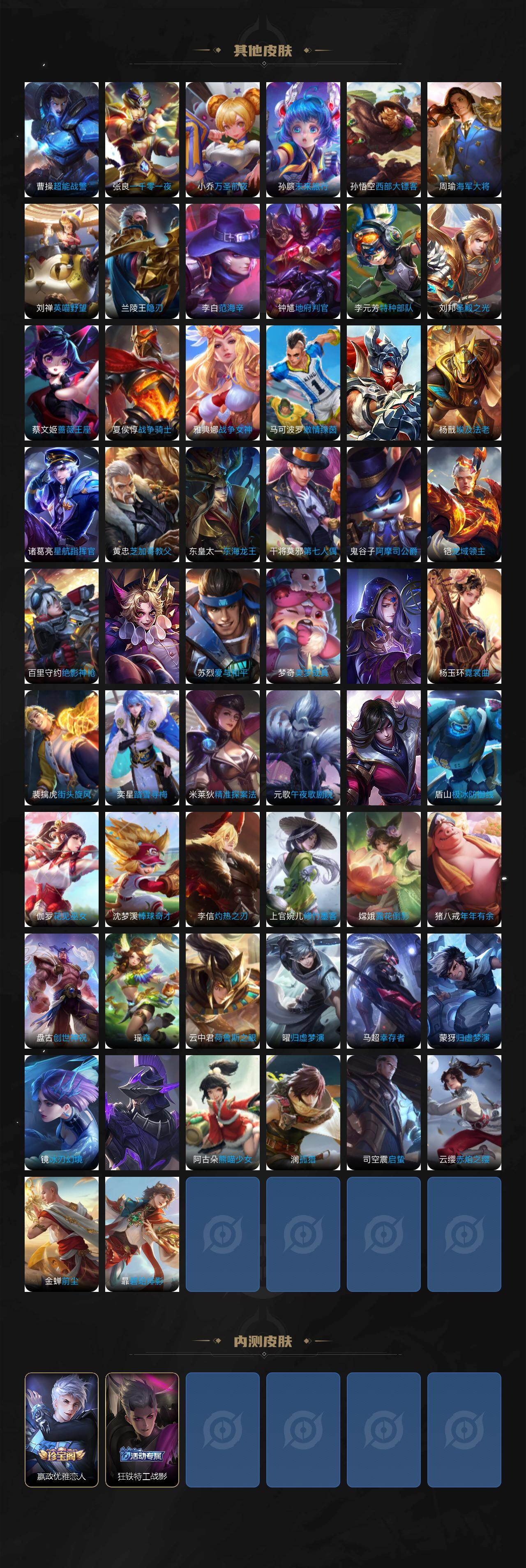 WZ03431804王者荣耀账号详情图6 WZ03431804王者荣耀账号详情图6