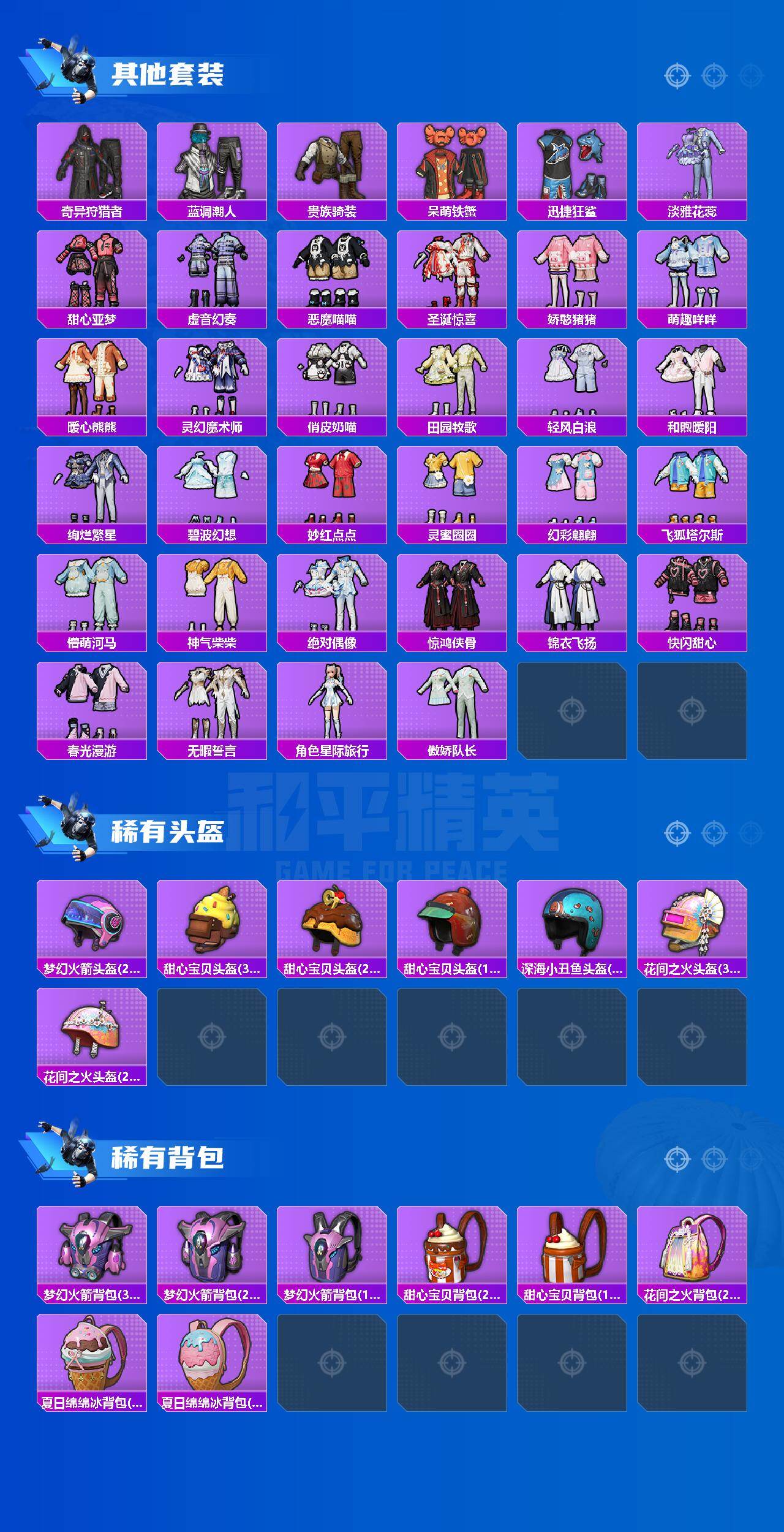 HPQYYX417095和平精英账号详情图4