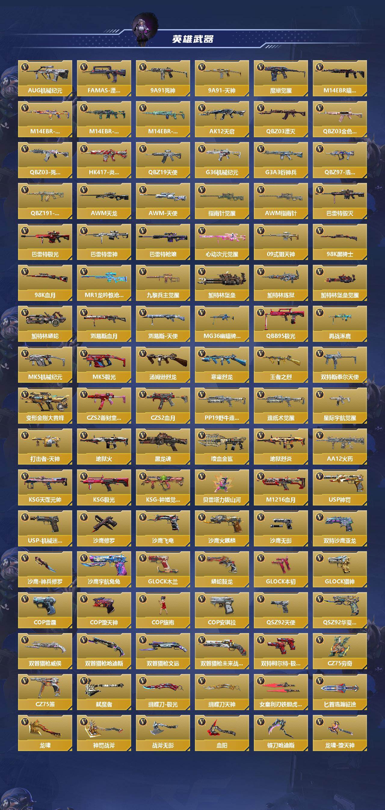 CFMQM46345枪战王者账号详情图4