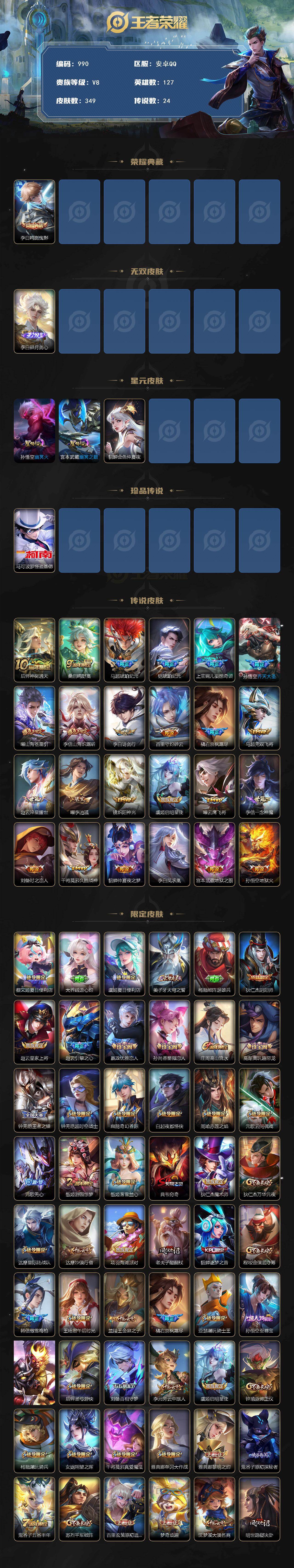 WZKG448860王者荣耀账号详情图2