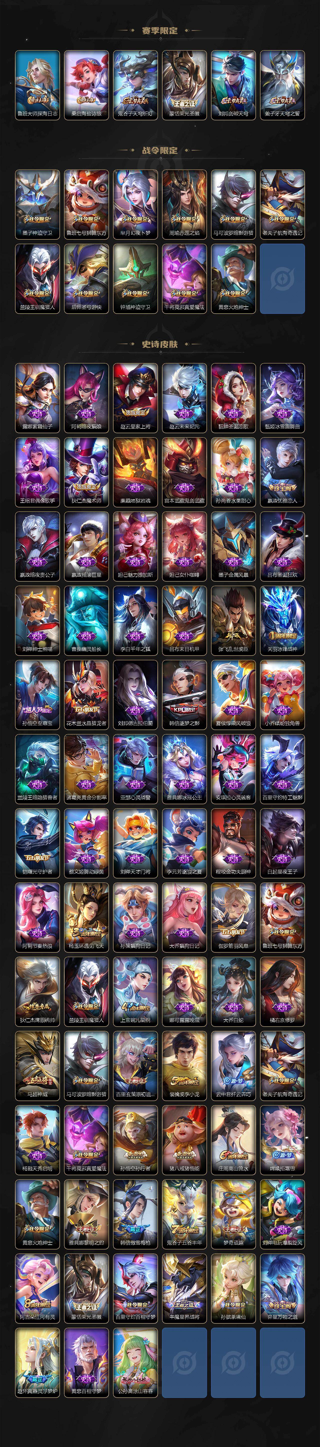 WZ03431833王者荣耀账号详情图3