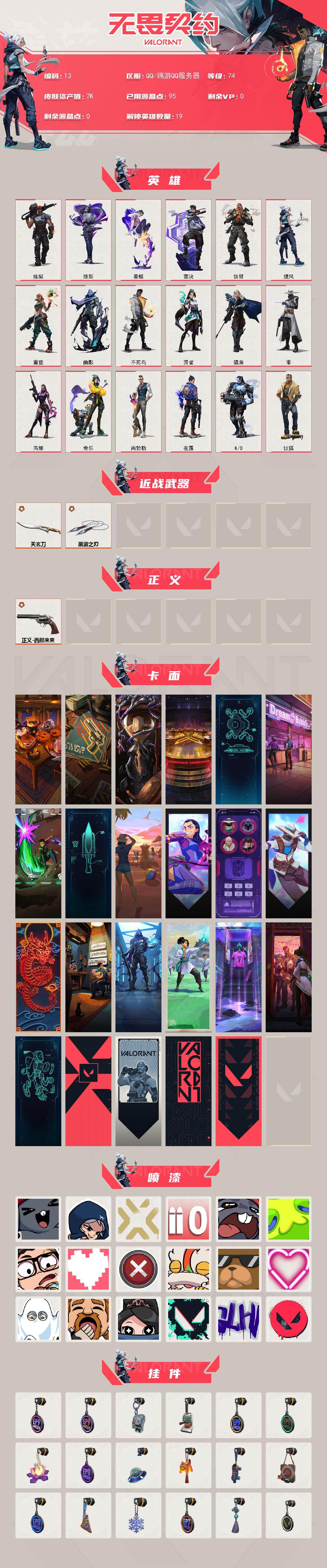 WWQQM42410无畏契约账号详情图3 WWQQM42410无畏契约账号详情图3