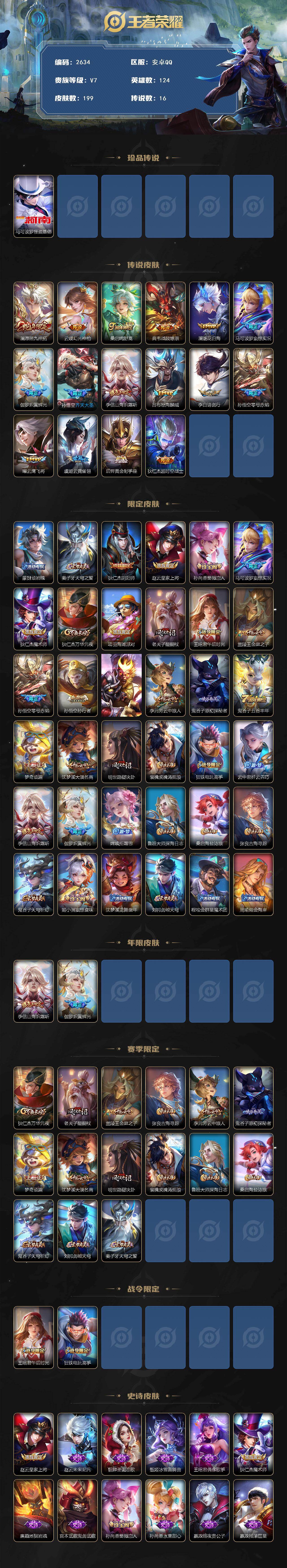 WZCMW431771王者荣耀账号详情图2