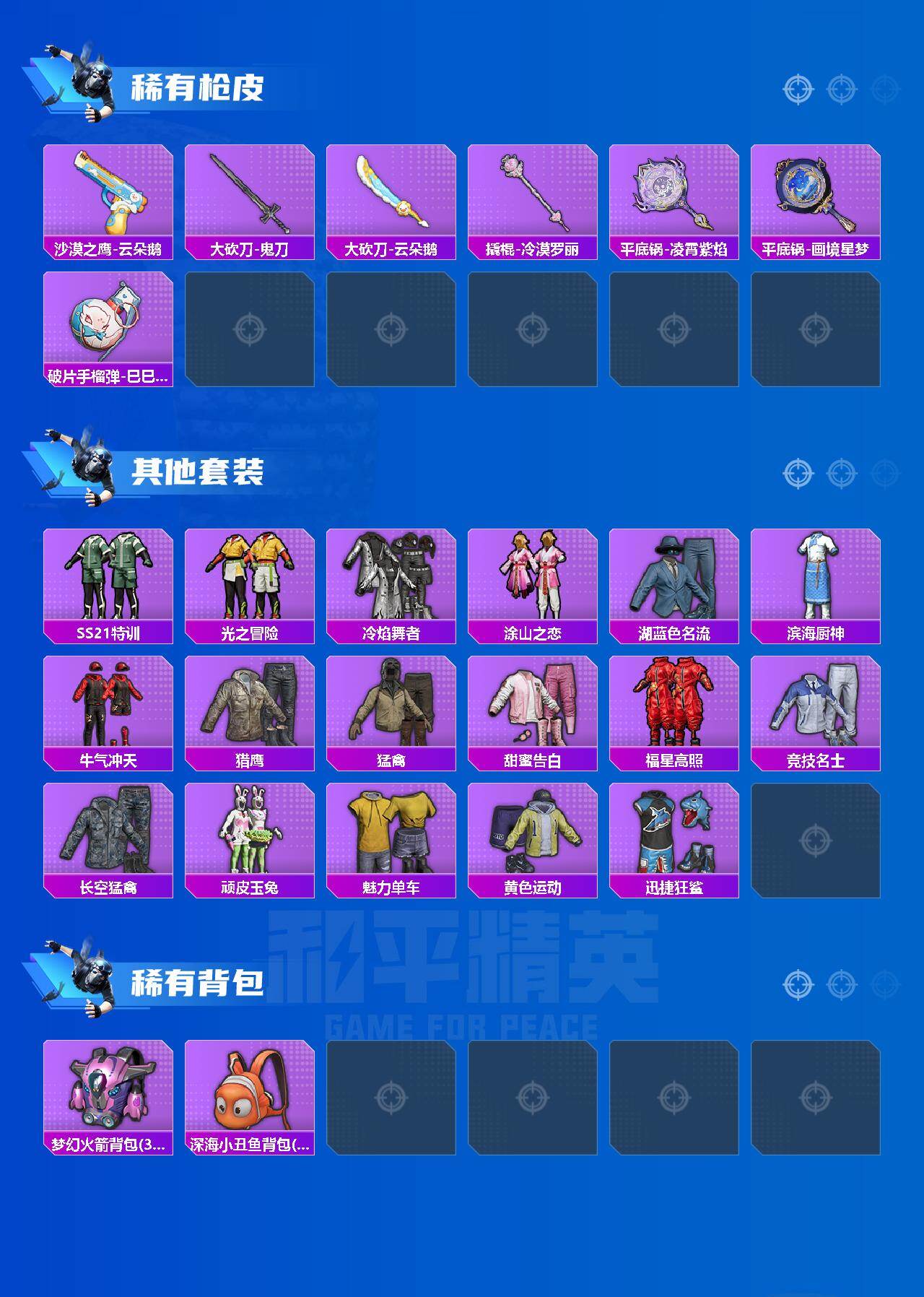 HPLE418166和平精英账号详情图3