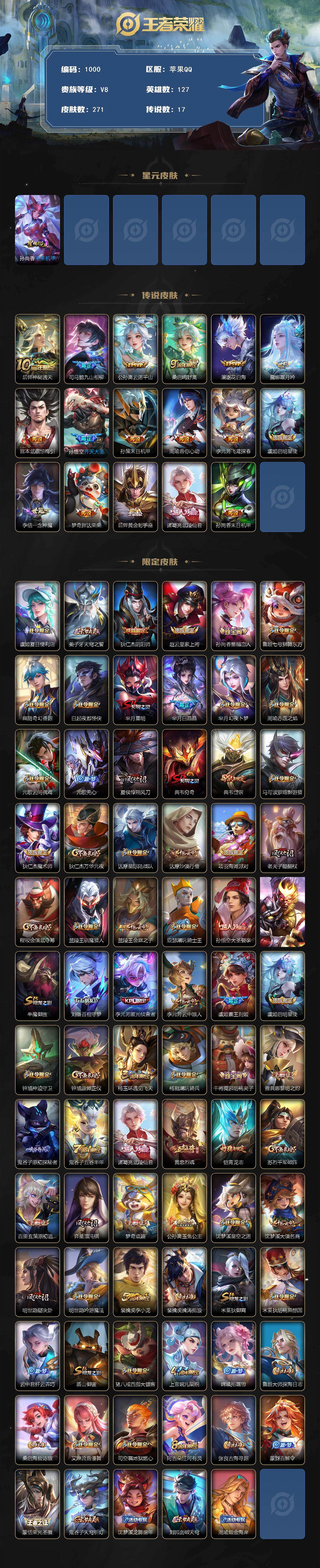 WZKG448861王者荣耀账号详情图2