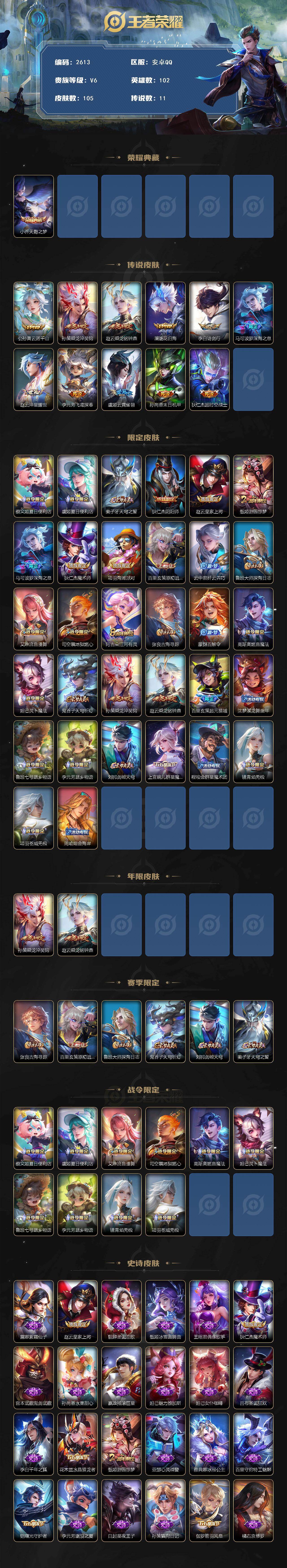 WZCMW434849王者荣耀账号详情图2