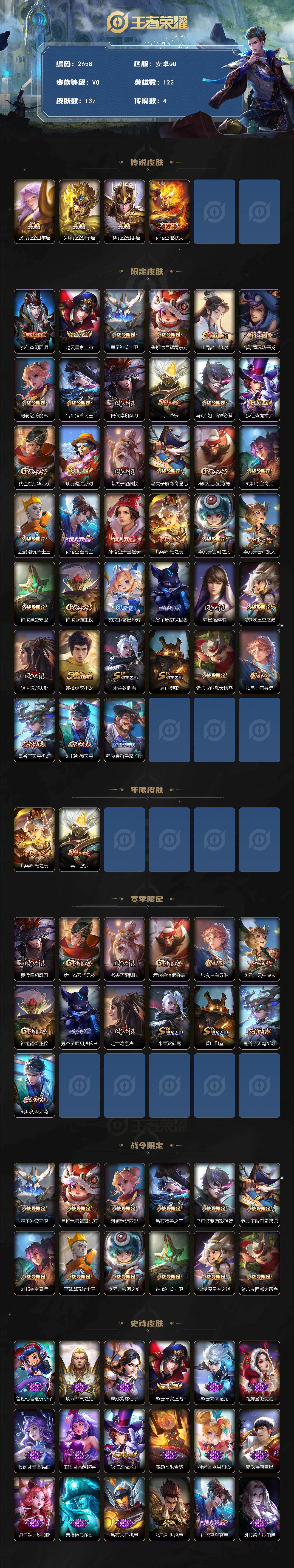 WZCMW434861王者荣耀账号详情图2