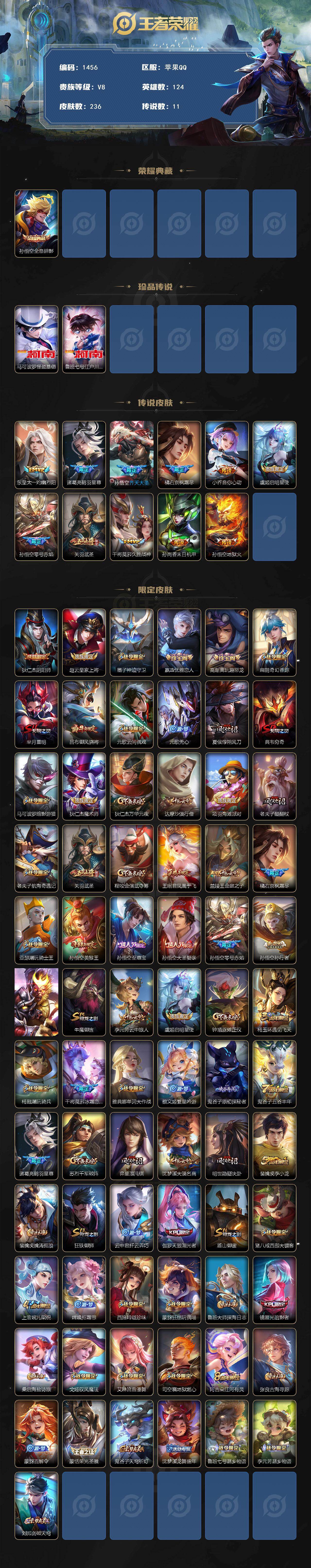 WZCMW434975王者荣耀账号详情图2