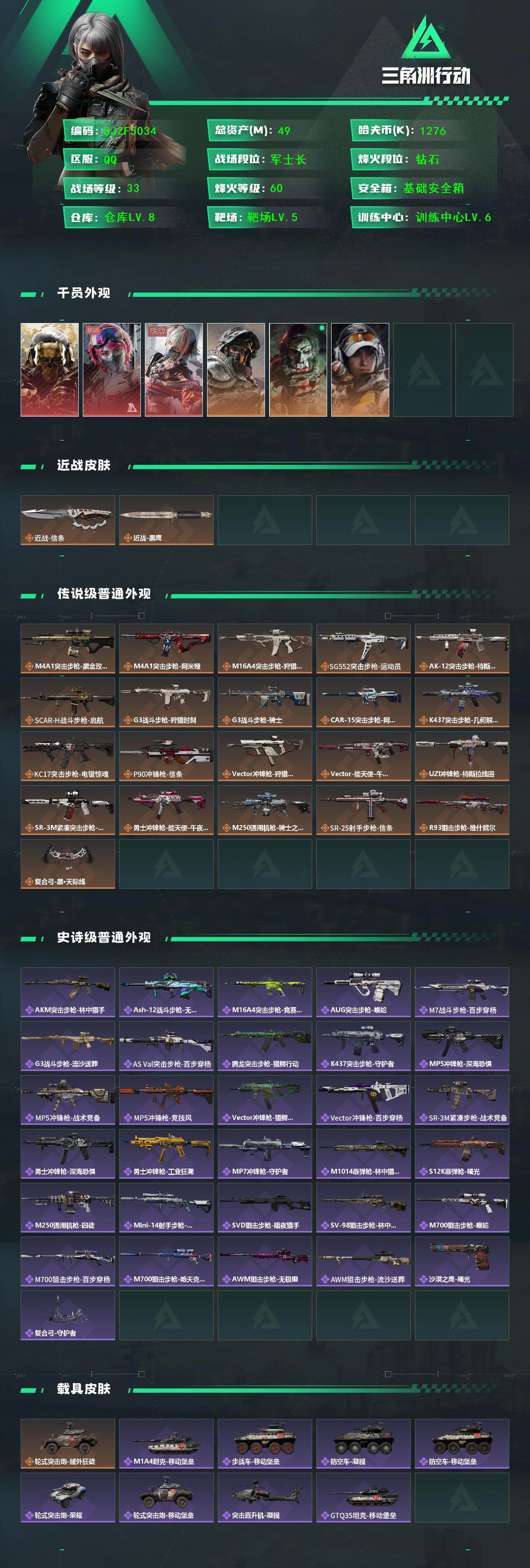 SJZQM46545三角洲行动账号详情图3 SJZQM46545三角洲行动账号详情图3