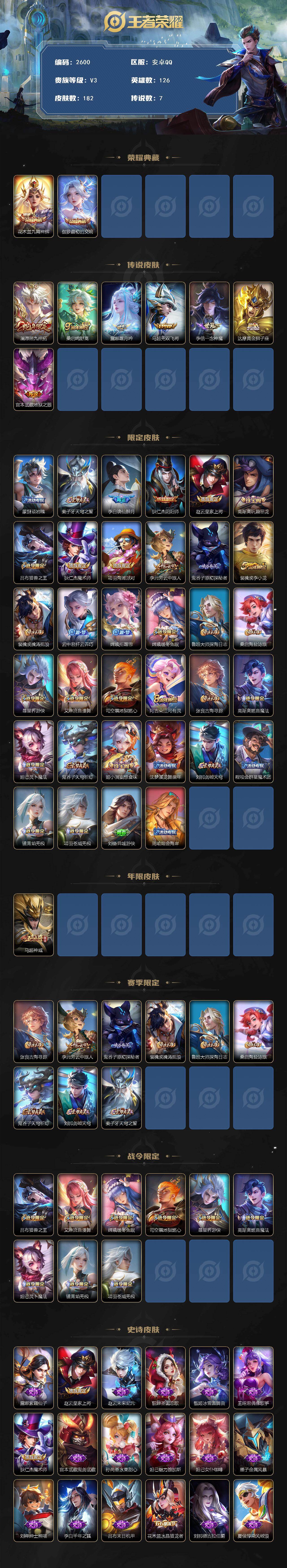 WZCMW436770王者荣耀账号详情图2