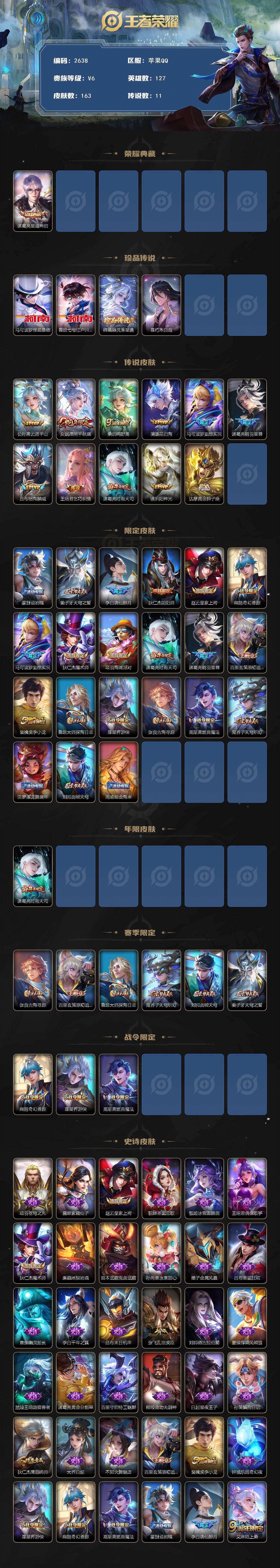 WZCMW436779王者荣耀账号详情图2