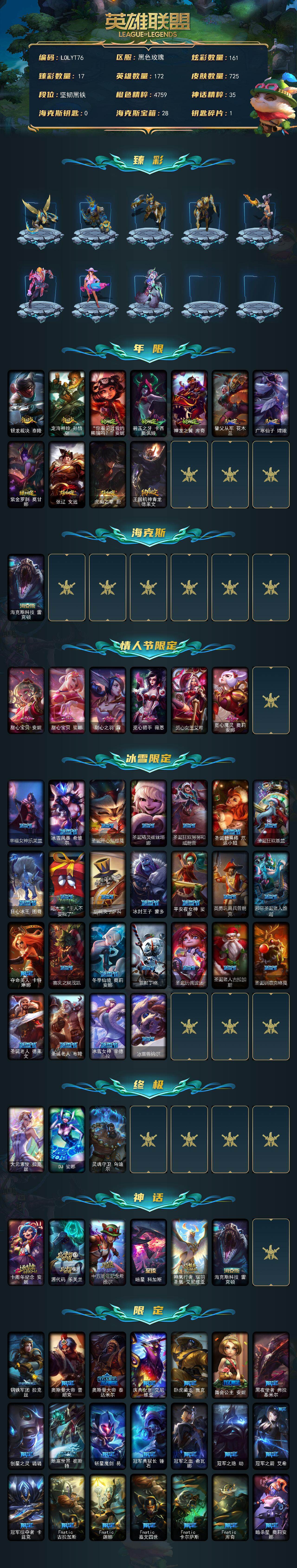 LOLQM43367英雄联盟账号详情图3