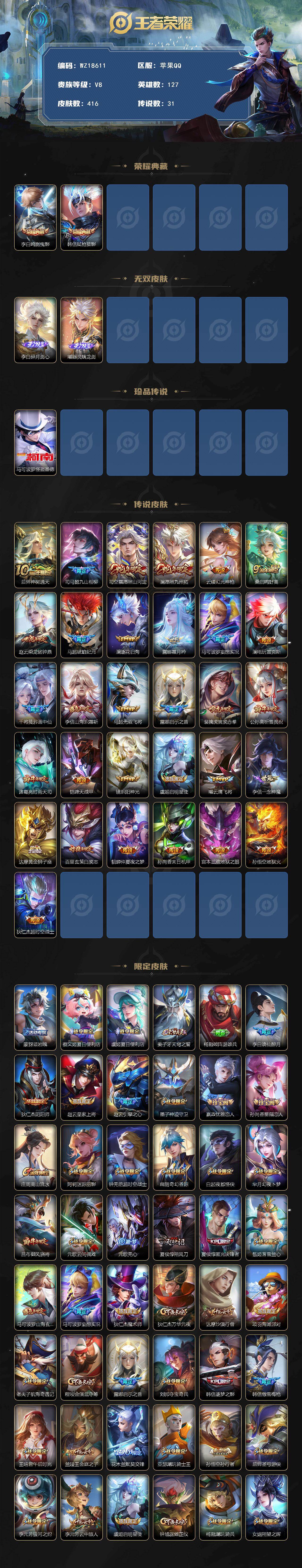 WZ03436854王者荣耀账号详情图2