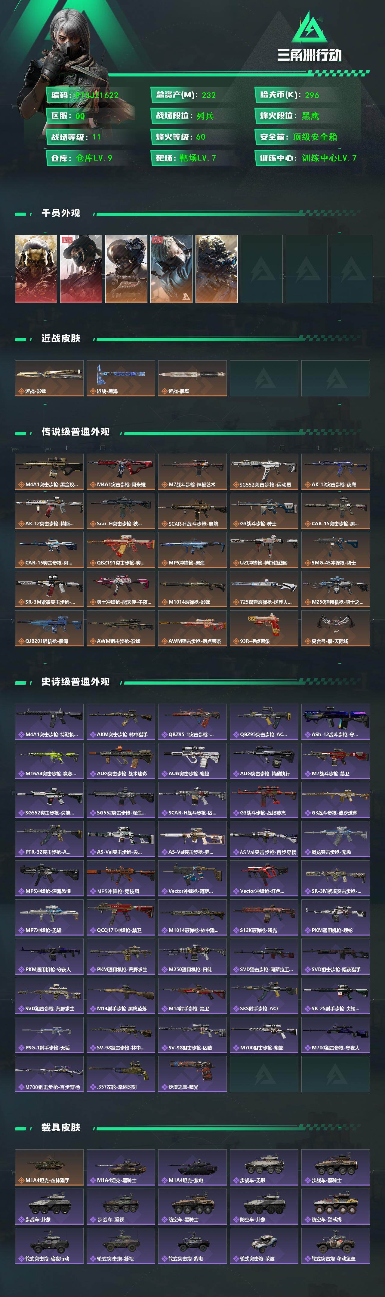 SJZCMW48355三角洲行动账号详情图2 SJZCMW48355三角洲行动账号详情图2