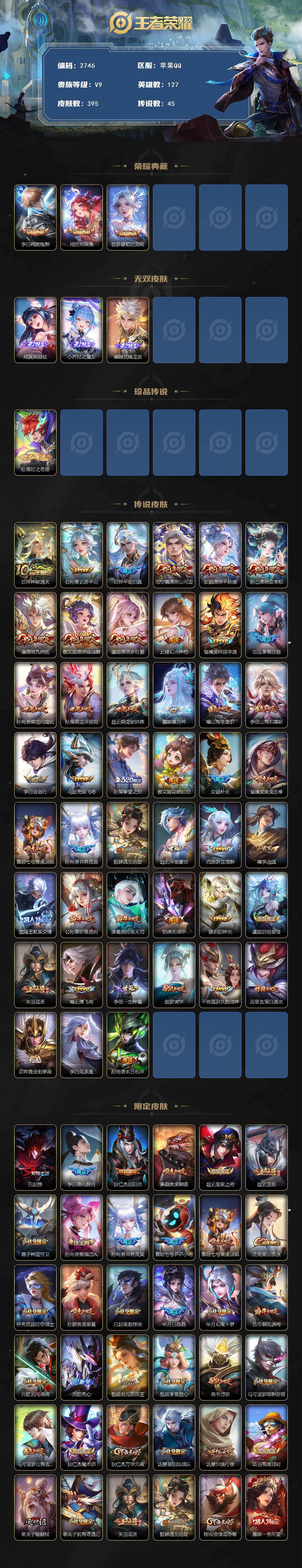 WZCMW436878王者荣耀账号详情图2