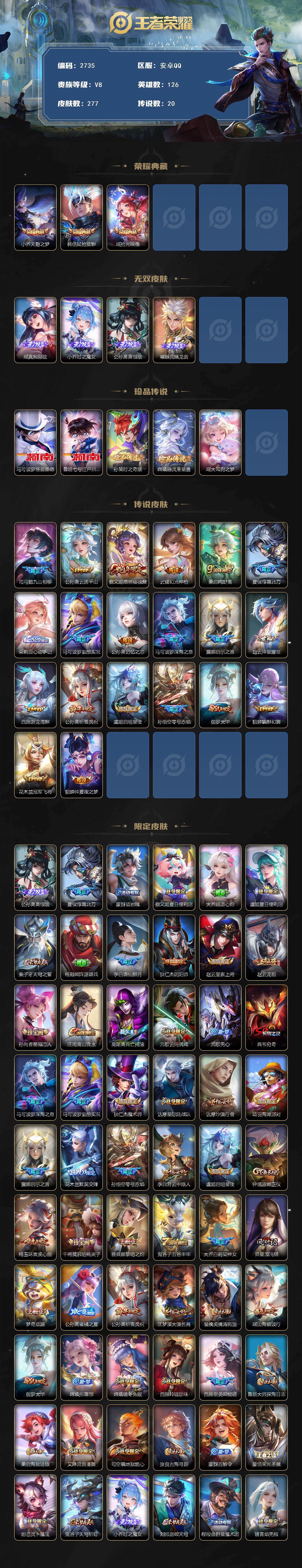 WZCMW436907王者荣耀账号详情图2