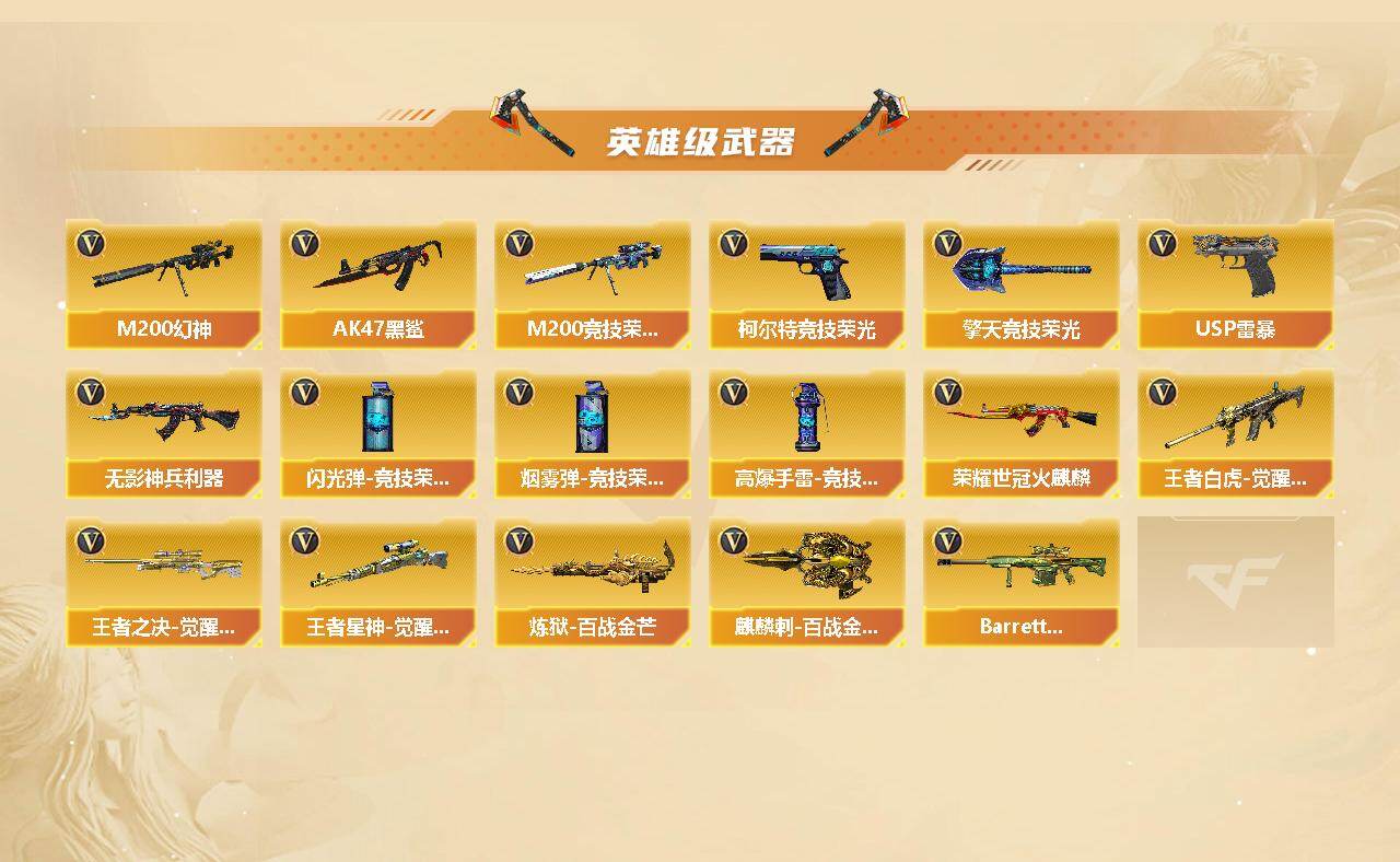 CFCMW422105穿越火线账号详情图3