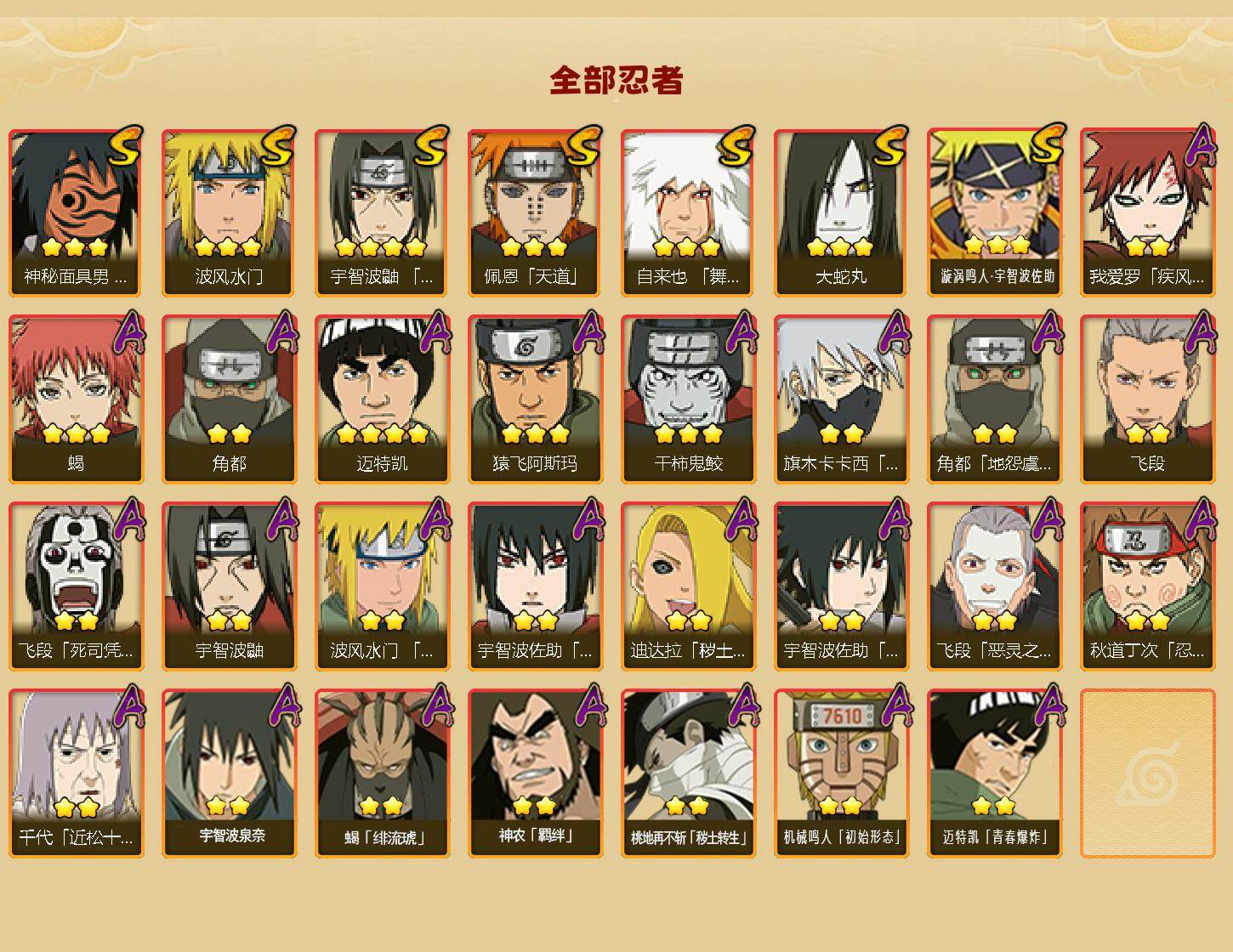 HYEY41984火影忍者账号详情图2