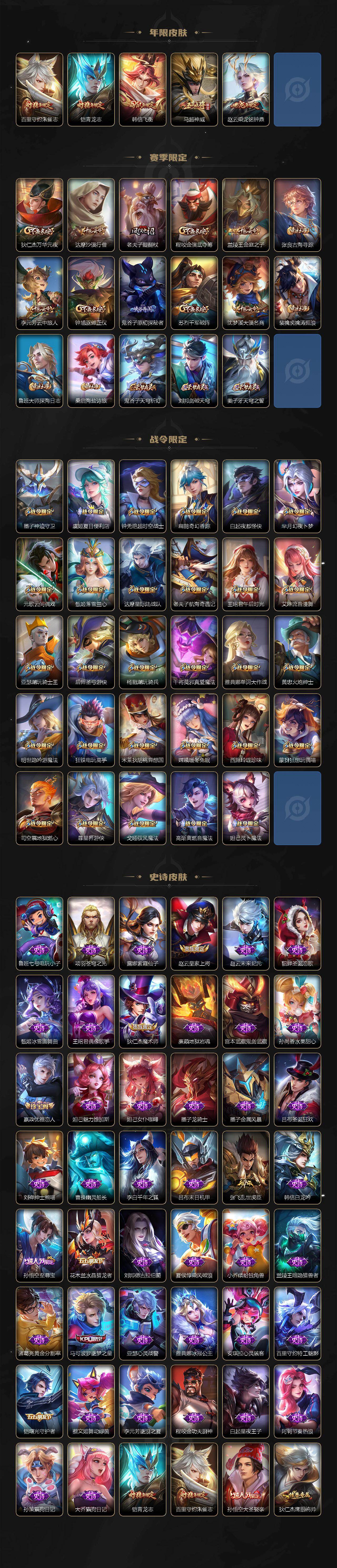 WZ03433760王者荣耀账号详情图3 WZ03433760王者荣耀账号详情图3