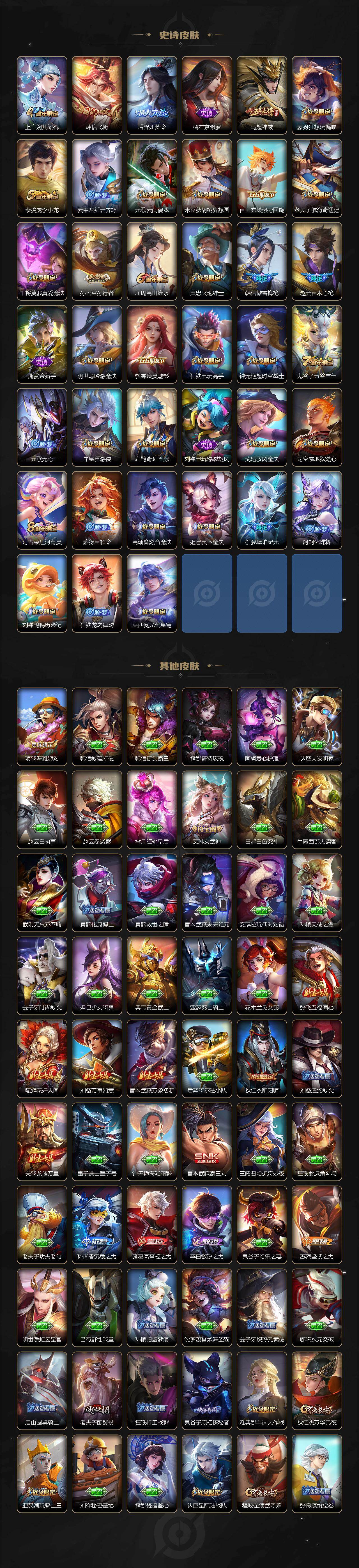 WZ03433760王者荣耀账号详情图4 WZ03433760王者荣耀账号详情图4