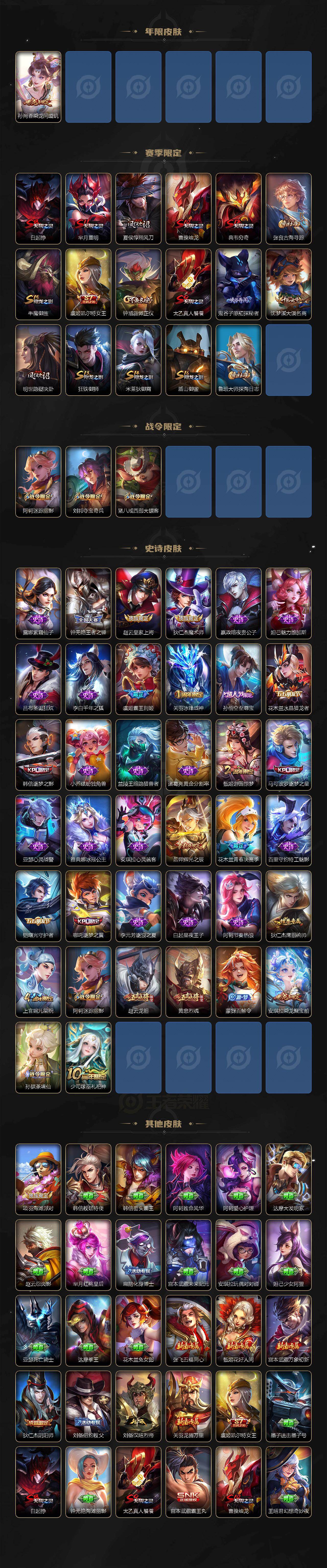 WZ03433756王者荣耀账号详情图3 WZ03433756王者荣耀账号详情图3