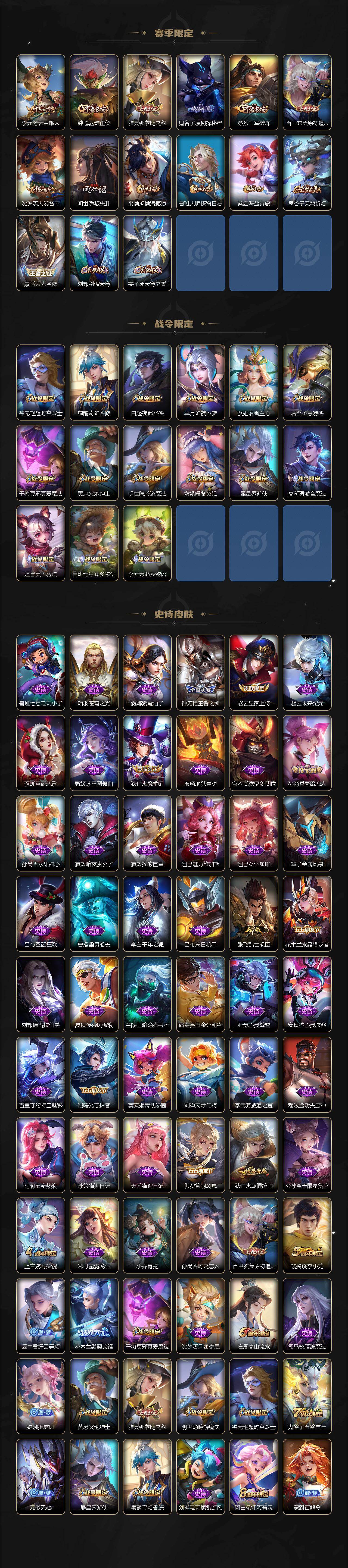 WZ03433791王者荣耀账号详情图3 WZ03433791王者荣耀账号详情图3