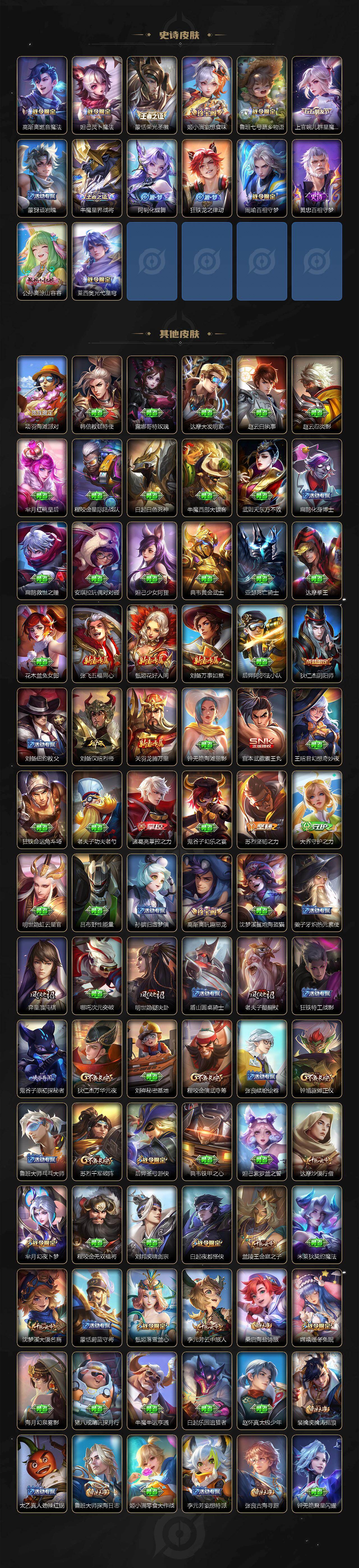 WZ03433791王者荣耀账号详情图4 WZ03433791王者荣耀账号详情图4