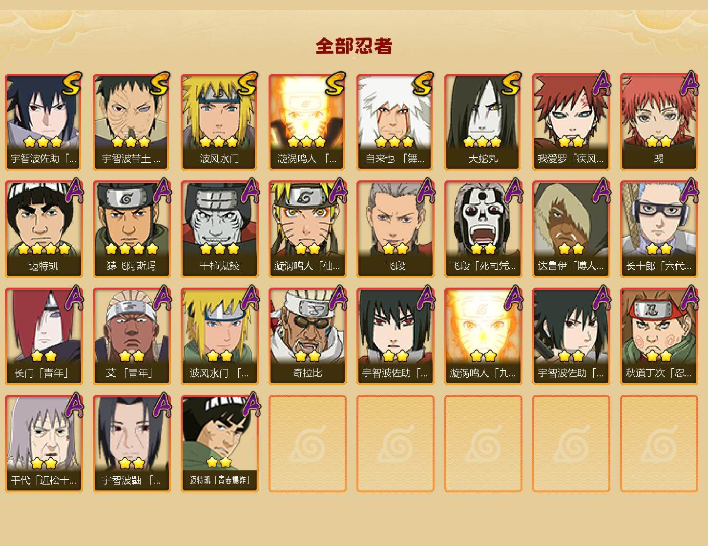 HYEY42060火影忍者账号详情图2