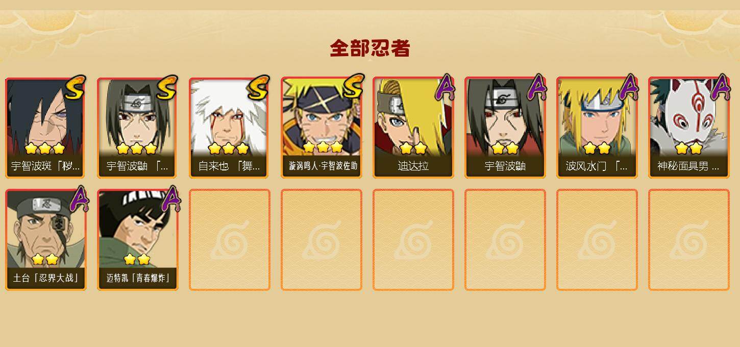 HYEY42069火影忍者账号详情图2