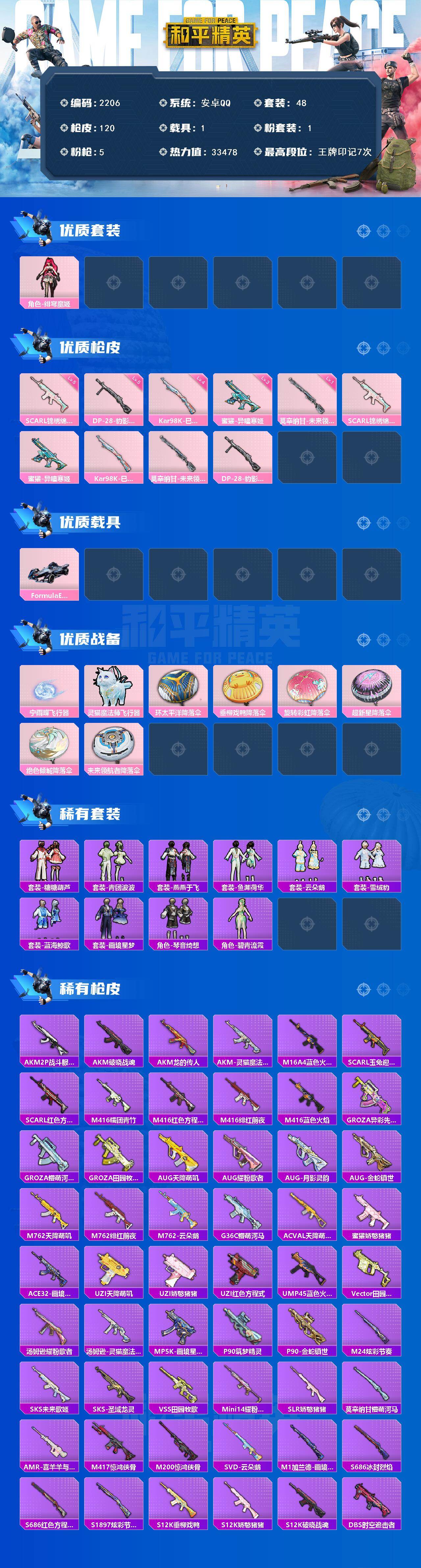 HPCMW420039和平精英账号详情图2 HPCMW420039和平精英账号详情图2