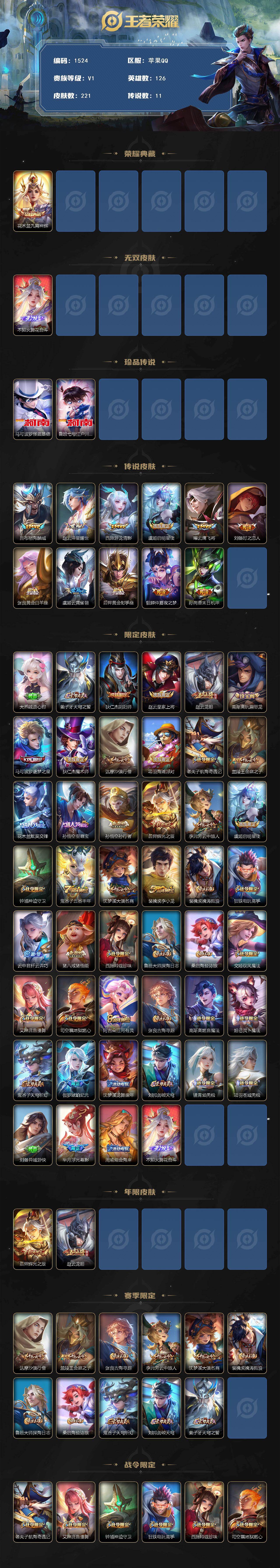 WZCMW439997王者荣耀账号详情图2