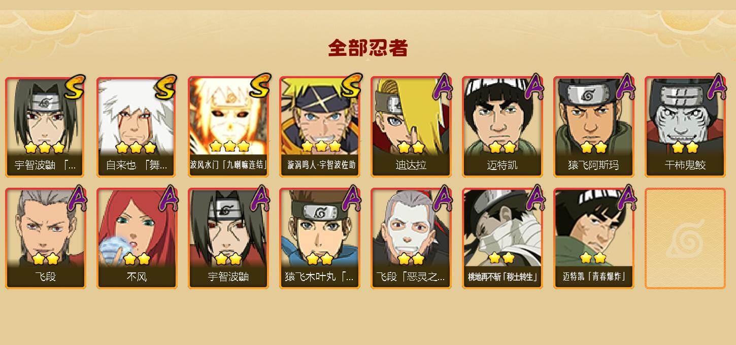 HYEY42053火影忍者账号详情图2